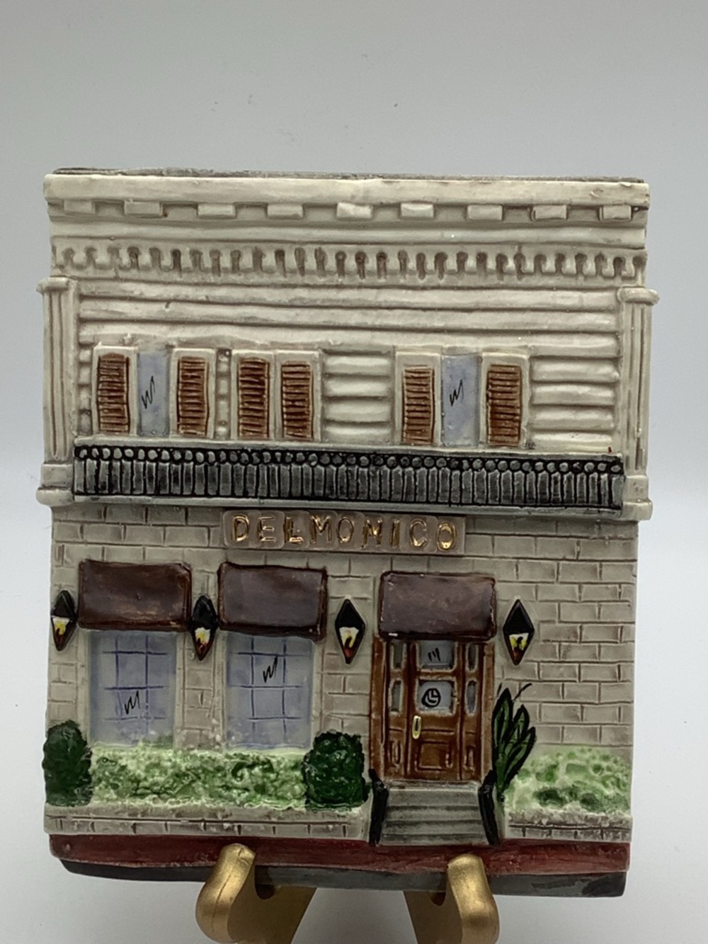 Clay Originals New Orleans Delmonico Building Wall Plaque - Picture 2 of 8